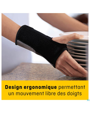 Futuro attelle poignet reversible ajustable noir 1