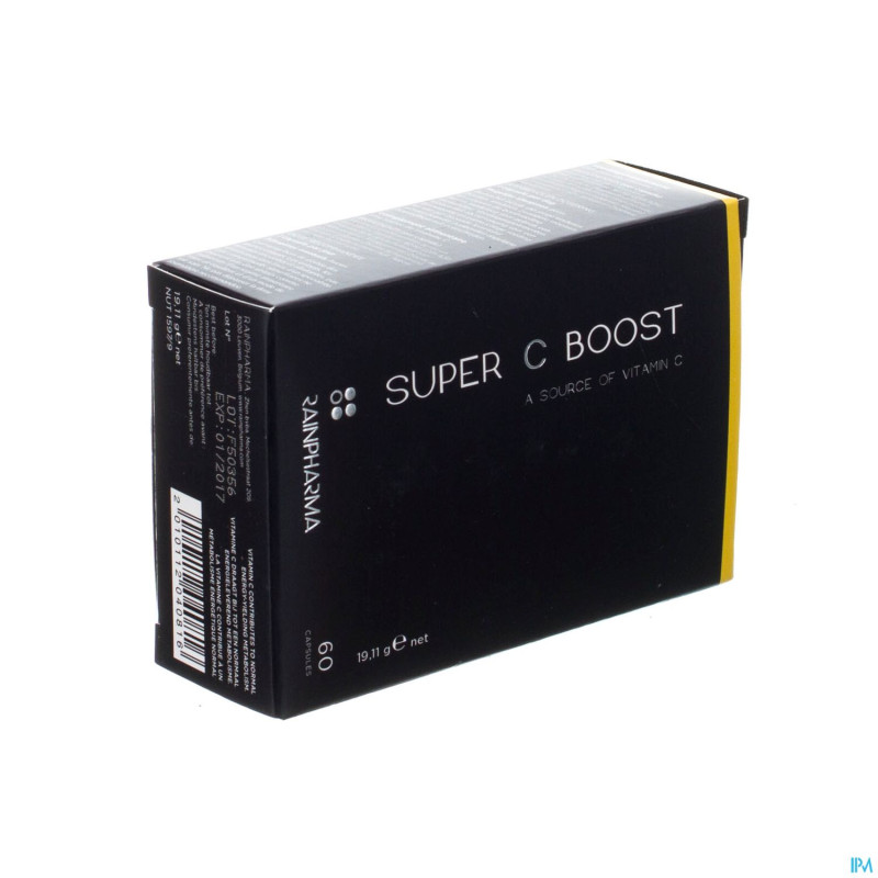 Rain pharma super c boost  caps  60