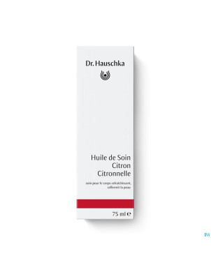 Dr.hauschka huile soin citron citronnelle  75ml fr