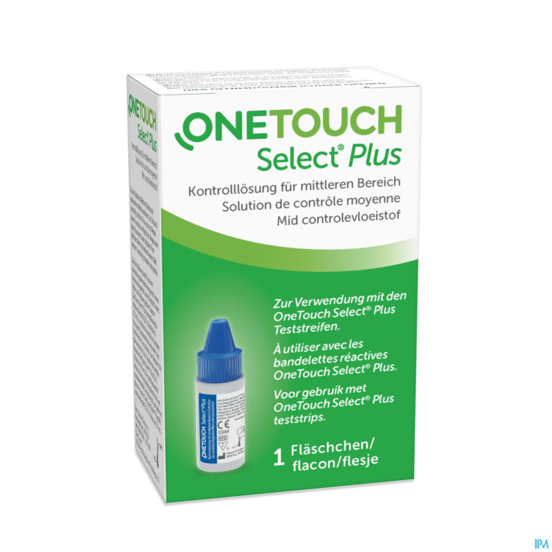 Onetouch select plus sol de controle   fl 1x3,75ml