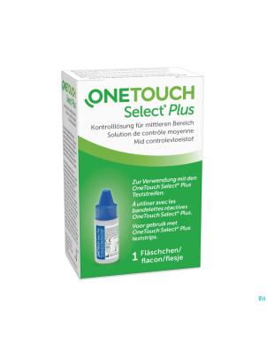 Onetouch select plus sol de controle   fl 1x3,75ml