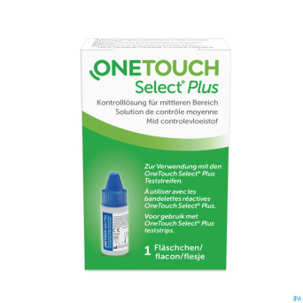 Onetouch select plus sol de controle   fl 1x3,75ml