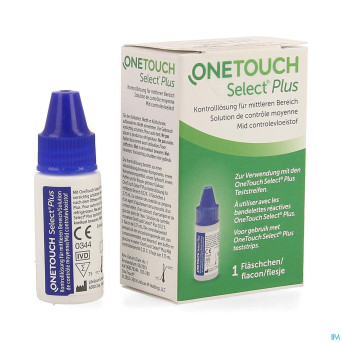 Onetouch select plus sol de controle   fl 1x3,75ml