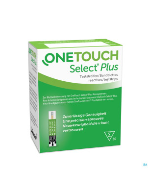 Onetouch select plus tigettes 50
