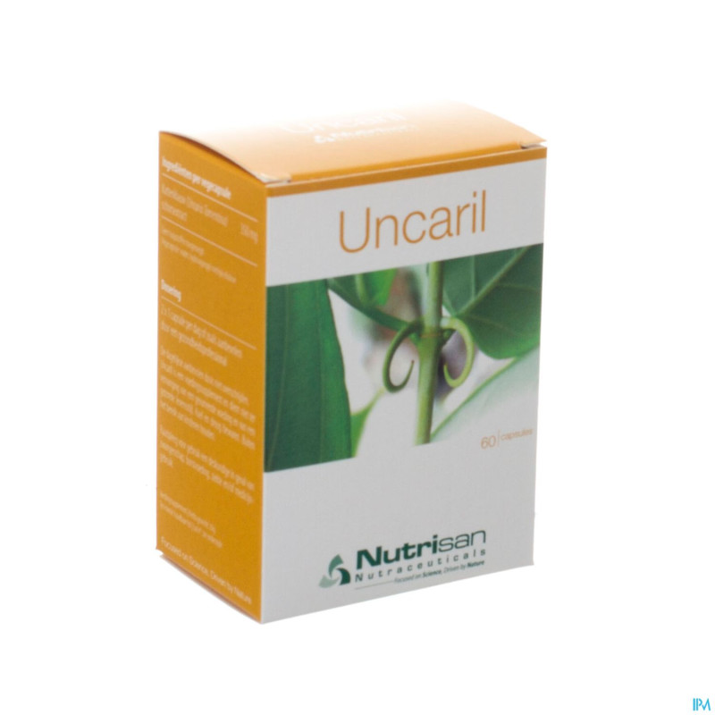 Uncaril nf    vegecaps  60    nutrisan