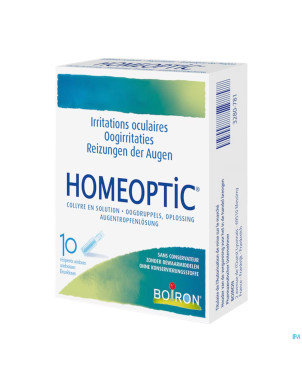 Homeoptic unidoses 10 x 0,4ml boiron