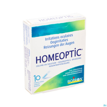 Homeoptic unidoses 10 x 0,4ml boiron