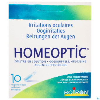 Homeoptic unidoses 10 x 0,4ml boiron