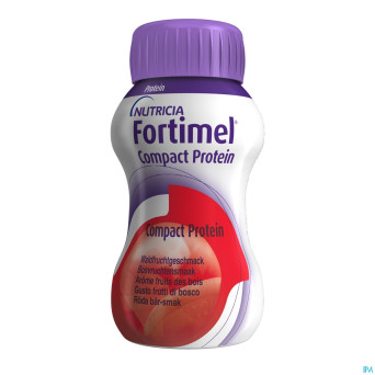 Fortimel compact protein fruits rouges    4x125ml