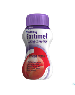 Fortimel compact protein fruits rouges    4x125ml
