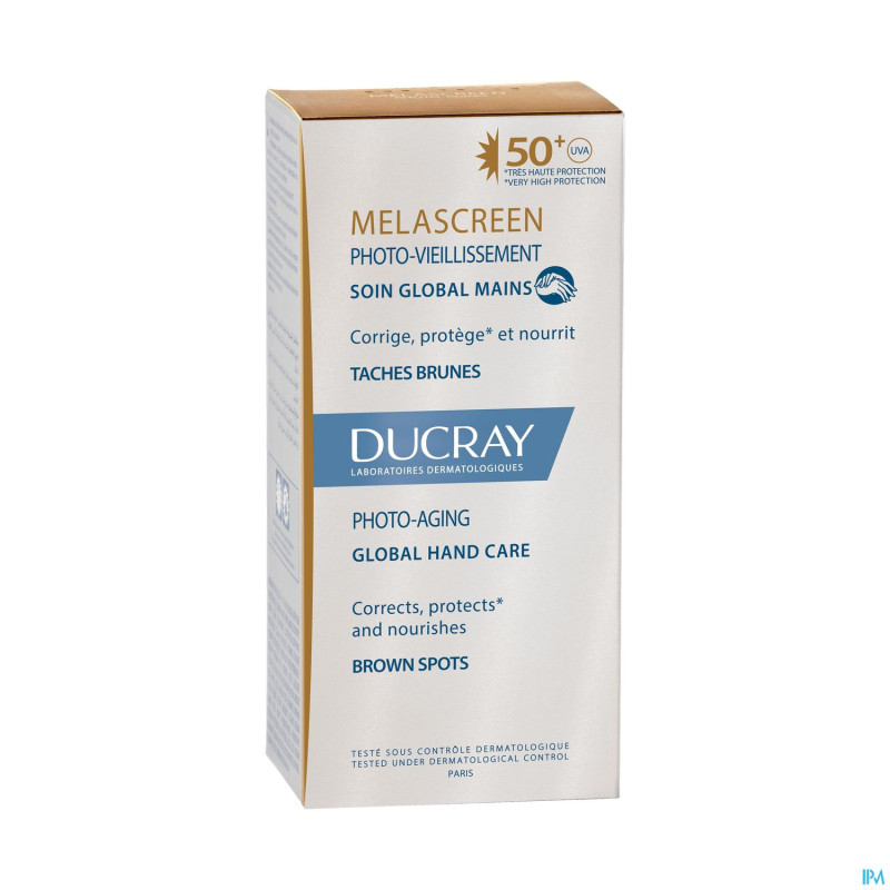 Ducray melascreen photo aging soins glob.mains50ml