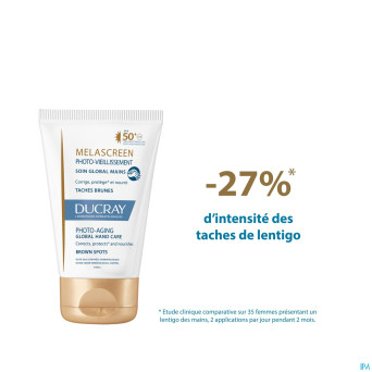 Ducray melascreen photo aging soins glob.mains50ml