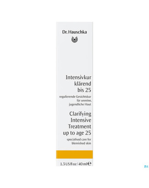 Dr.hauschka cure intensive clarif. -25 ans 40ml fr