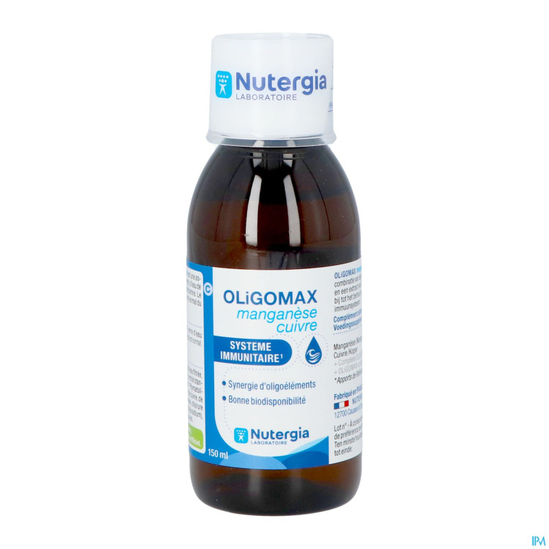 Oligomax manganese cuivre    150ml