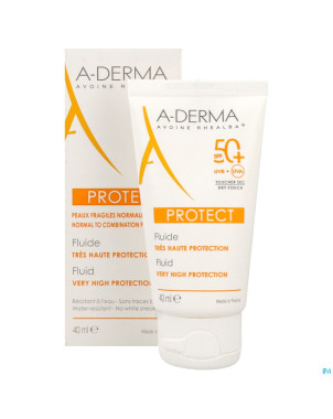 Aderma protect fluide spf50+    40ml