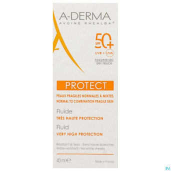 Aderma protect fluide spf50+    40ml