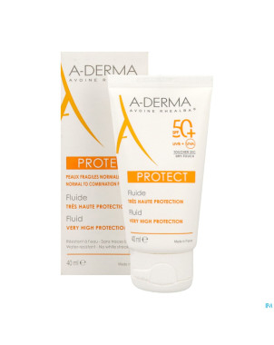 Aderma protect fluide spf50+    40ml