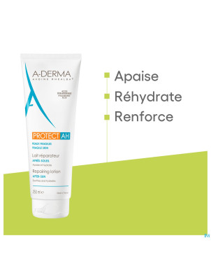 Aderma protect lait reparateur a/soleil    250ml