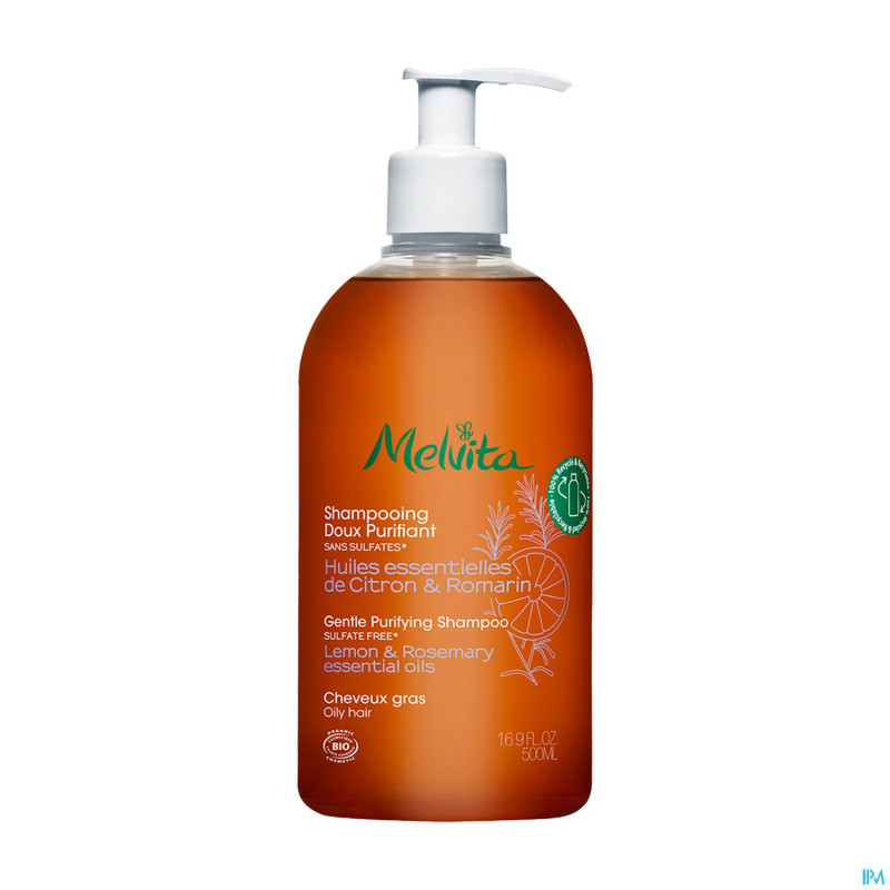 Melvita essentiels shampoo doux purifiant    500ml