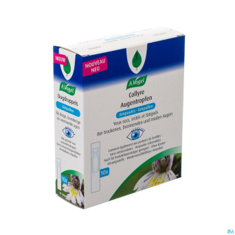 Vogel collyres    amp 10x0,4ml