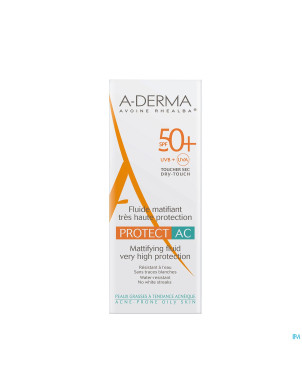 Aderma protect creme acne ip50+    tube  40ml