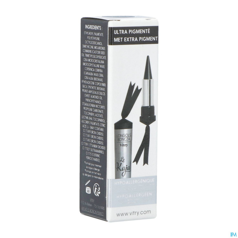 Longcils boncza le kajal crayon yeux noir