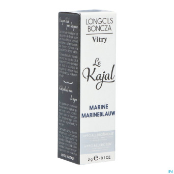 Longcils boncza le kajal crayon yeux marine