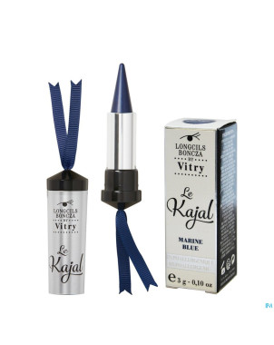 Longcils boncza le kajal crayon yeux marine