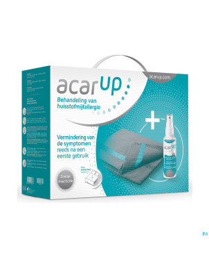 Acar up acarien kit duo 2 textiles + vapo 100ml