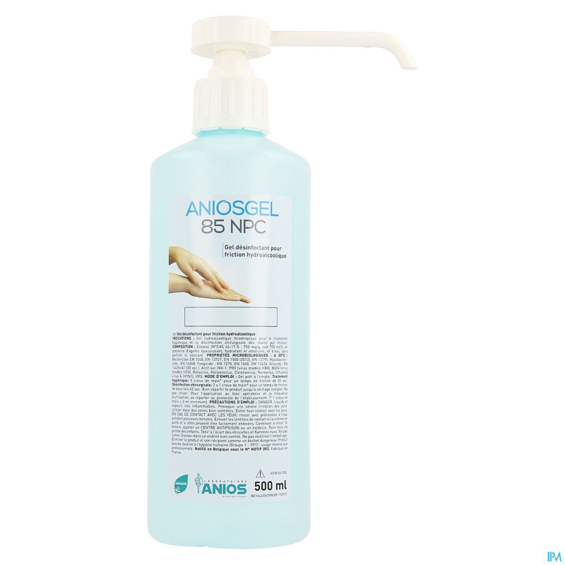 Aniosgel 85 n/parf n/color fl 500ml+pompe