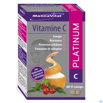 Mannavita vitamine c platinum    v-comp 60