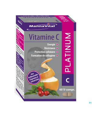 Mannavita vitamine c platinum    v-comp 60