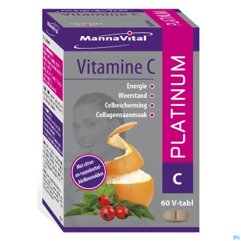 Mannavita vitamine c platinum    v-comp 60
