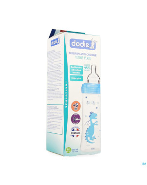 Dodie biberon sensation+ garcon    330ml
