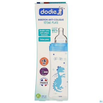 Dodie biberon sensation+ garcon    330ml