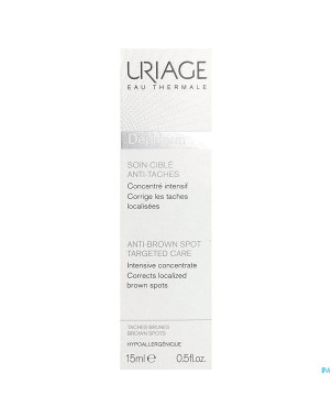 Uriage depiderm cx soin cible a/taches    10ml