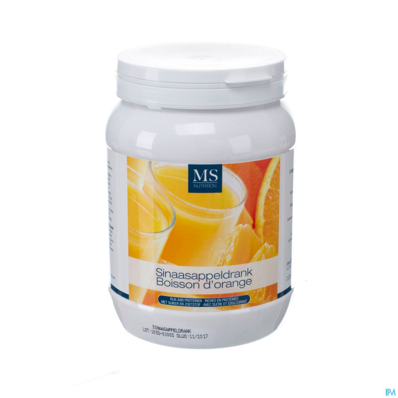 Medskin boisson orange 450g