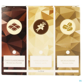 Medskin boisson moka tetra 3x250ml