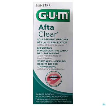 Gum aftaclear bain bouche    120ml