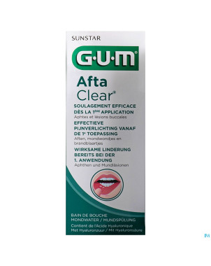 Gum aftaclear bain bouche    120ml
