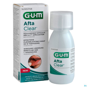 Gum aftaclear bain bouche    120ml