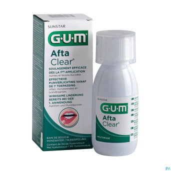 Gum aftaclear bain bouche    120ml