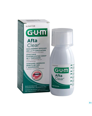 Gum aftaclear bain bouche    120ml