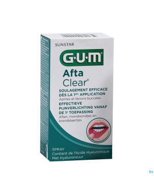 Gum aftaclear spray buccal    15ml