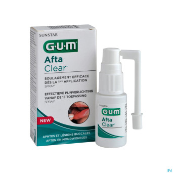 Gum aftaclear spray buccal    15ml