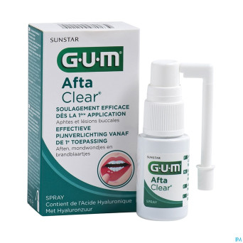 Gum aftaclear spray buccal    15ml