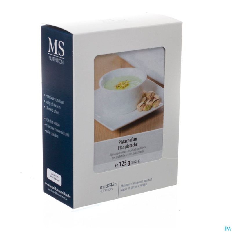 Medskin flan pistache sach 5