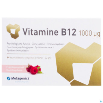Vitamine b12 1000mcg comp croq  84    metagenics