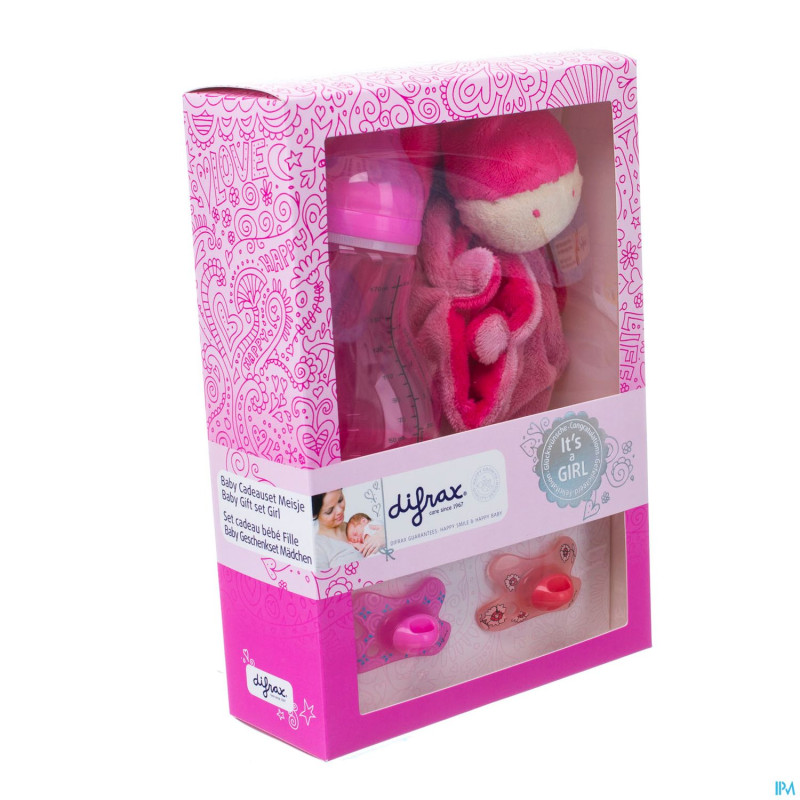 Difrax set cadeau bebe fille
