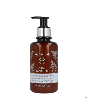Apivita creme corp hydratante pure jasmine   200ml